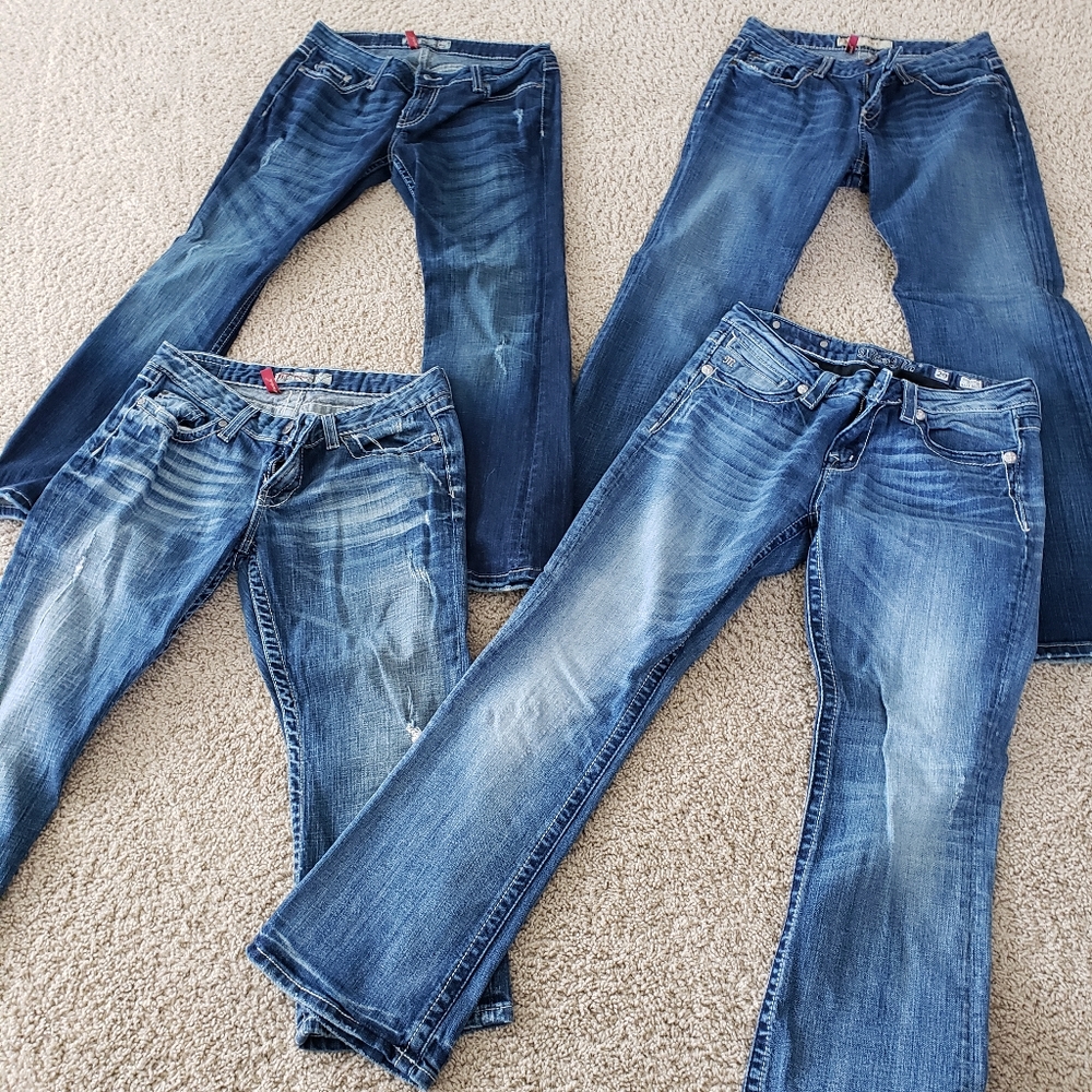 Lots of jeans